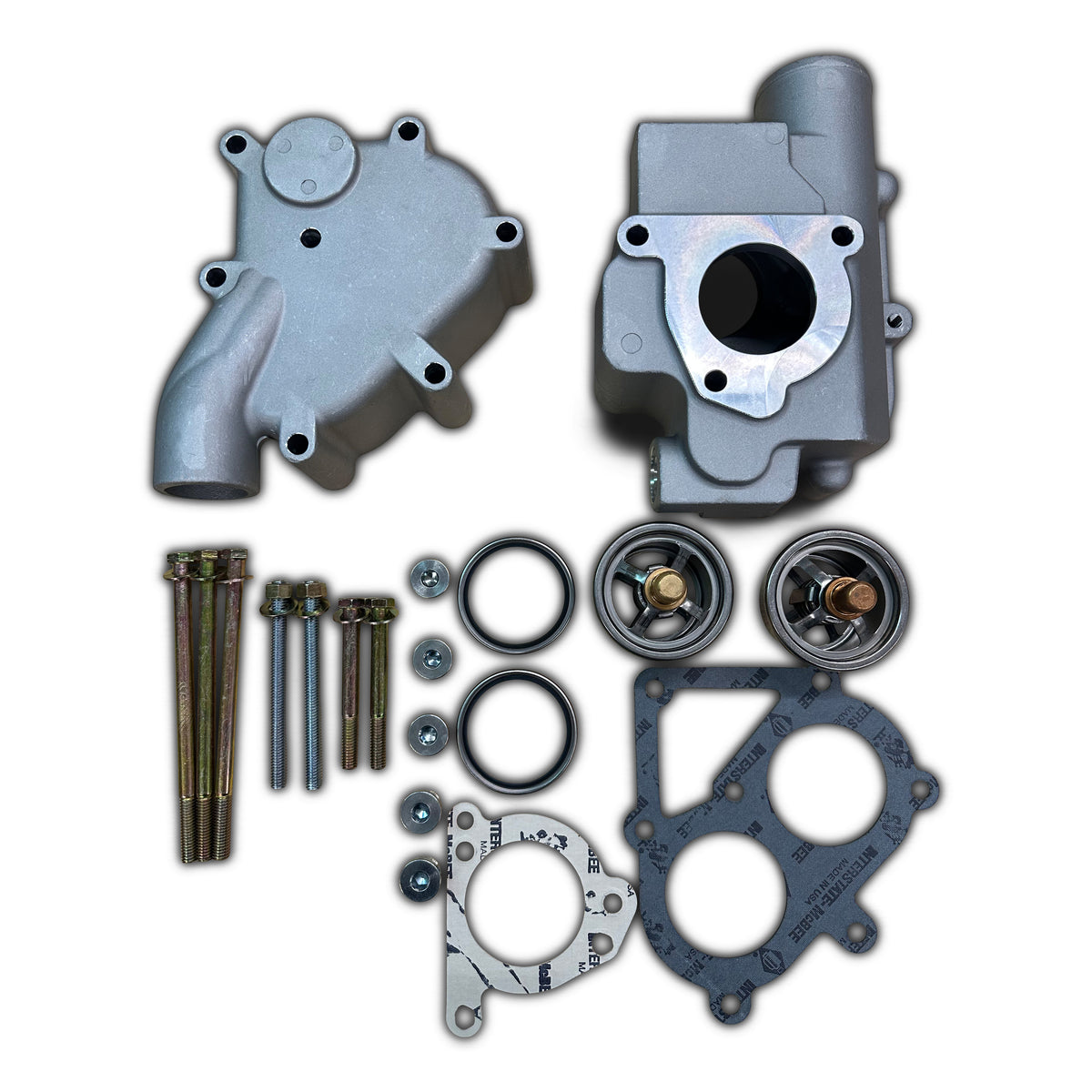 Cat C15 ACERT Thermostat Housing Install Kit 3299776, 2396304