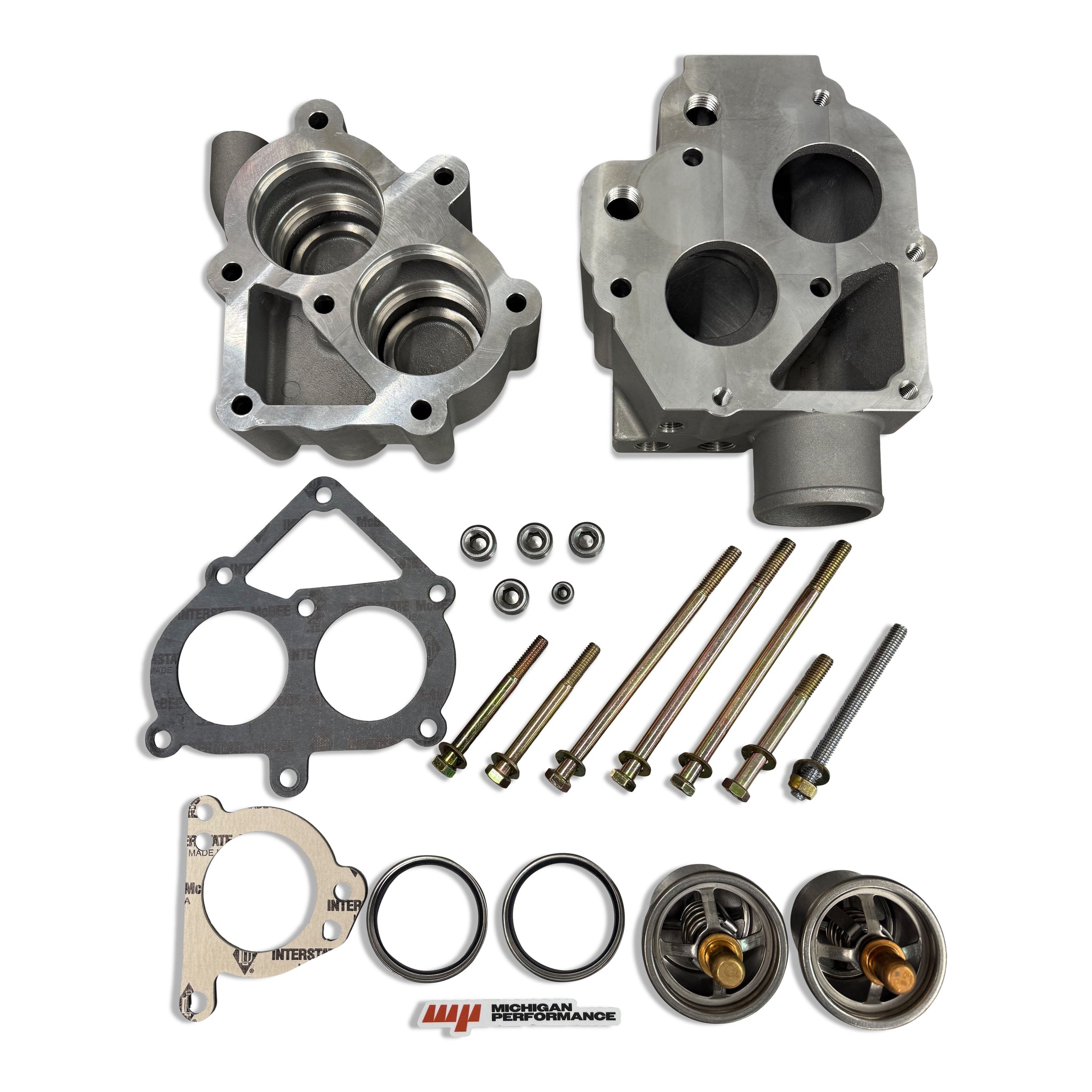 New CAT 3406E C-15 Thermostat Housing Set, 137-7331 , 146-0194